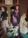 Collection of vintage fashion dolls with boxed sets and a clown doll - thumbnail 3 of 5