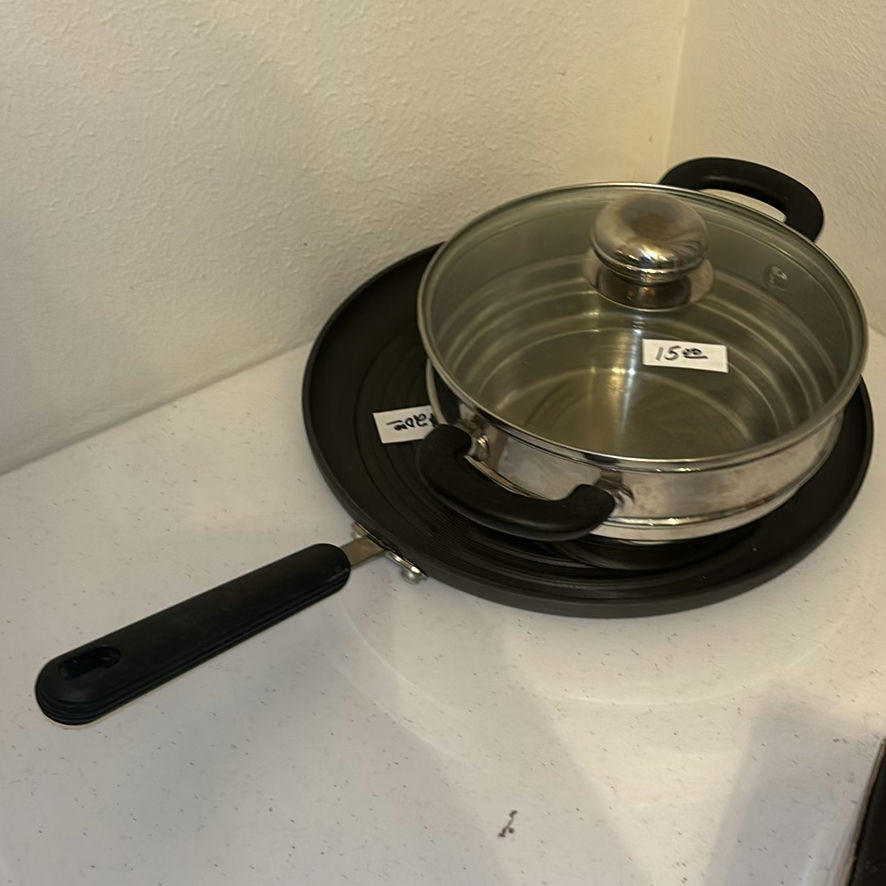 Assorted kitchen appliances, cookware, and gadgets - image 7 of 19
