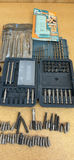 Assorted drill bits, chisels, and cabinet hardware tools - thumbnail 3 of 8