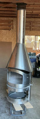 Mercatus Outdoor Fireplace - Image 1 of 9