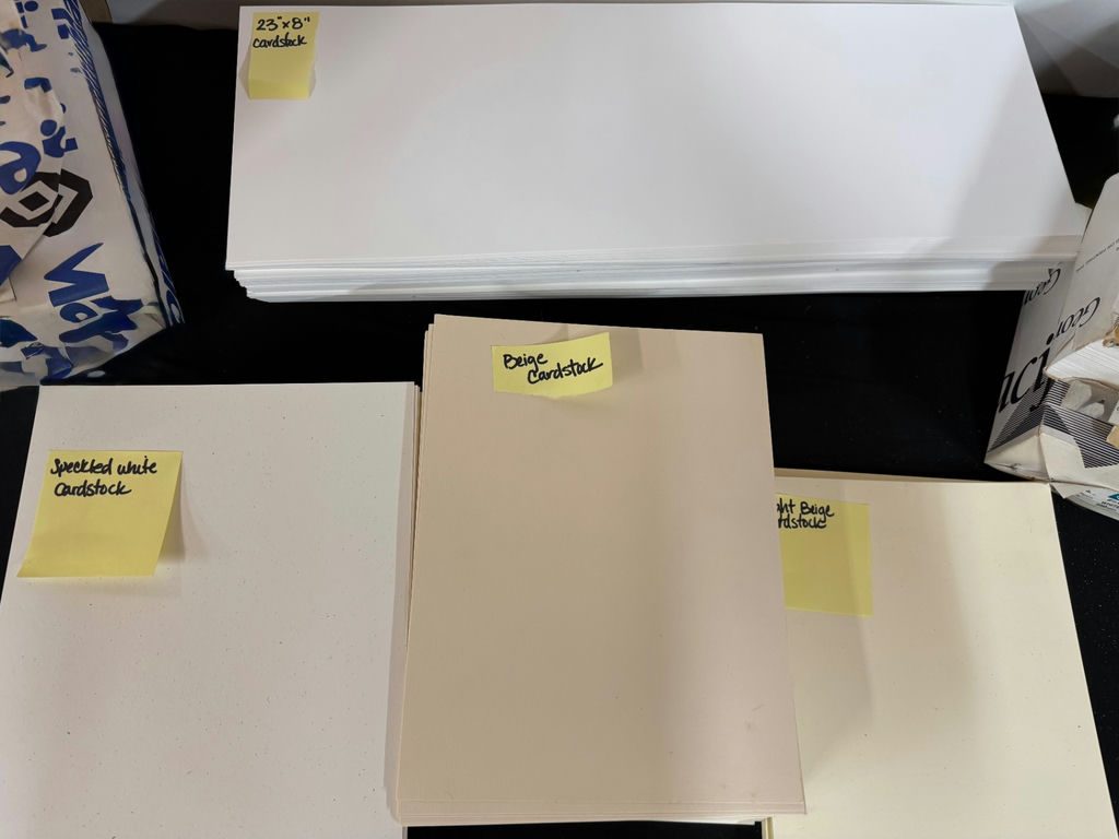 Cardstock and Paper Stock Packs (Matrix Laid Cover and Quantum Opaque) - image 2 of 4