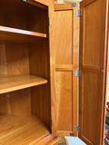 Vintage Tom Seely Solid Wood Corner Media Cabinet - thumbnail 4 of 5