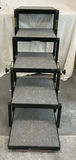 Pet Loader folding pet stairs with five carpeted steps - thumbnail 1 of 5