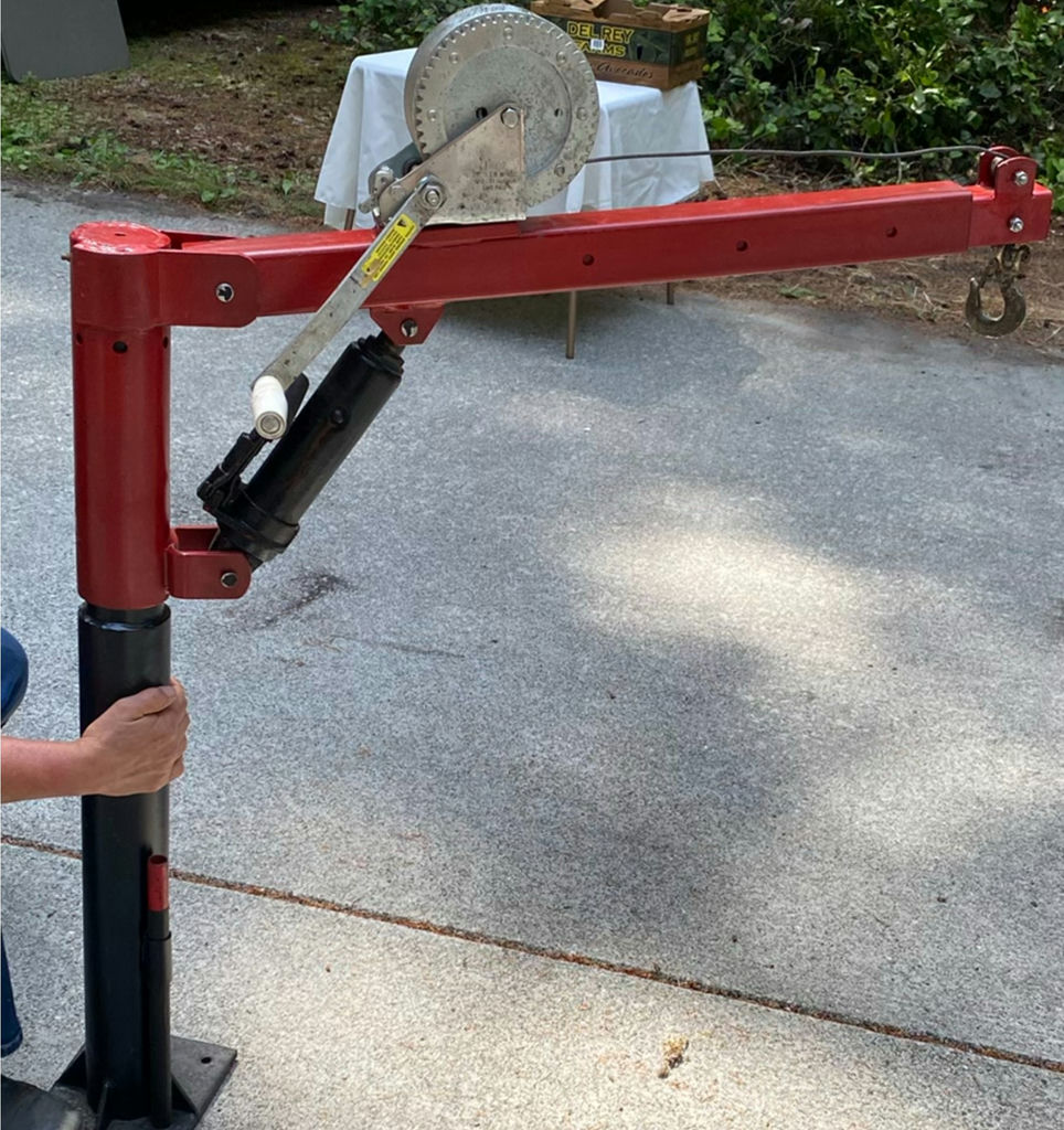 Hydraulic PIckup up truck bed crane - image 1 of 4