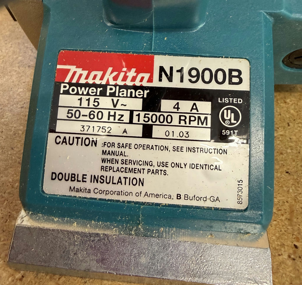 Makita Power Planer - image 3 of 4