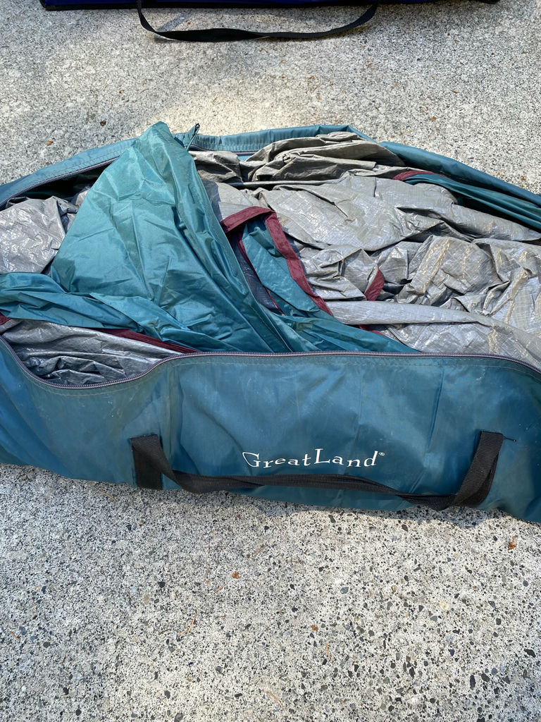 Camping Lot With Cots & Tent - image 2 of 8