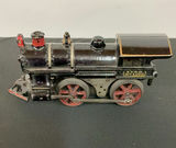 Antique Ives Tinplate Toy Train Set with Locomotive and Cars - thumbnail 2 of 12