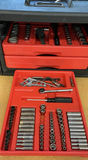 Small Craftsman Tool Cabinet with 3 trays of Socket Sets - thumbnail 2 of 6