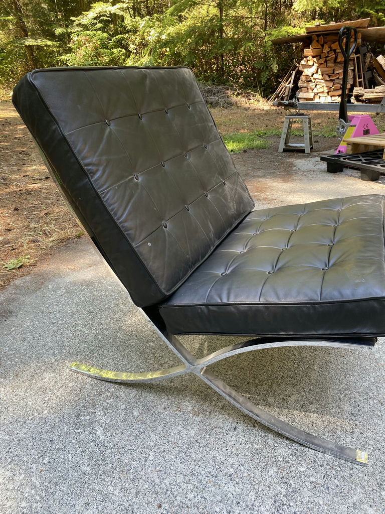 MCM 'Barcelona' Lounge Chair - image 2 of 4