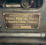 Mid-Century Miehle Vertical Printing Press - thumbnail 5 of 10