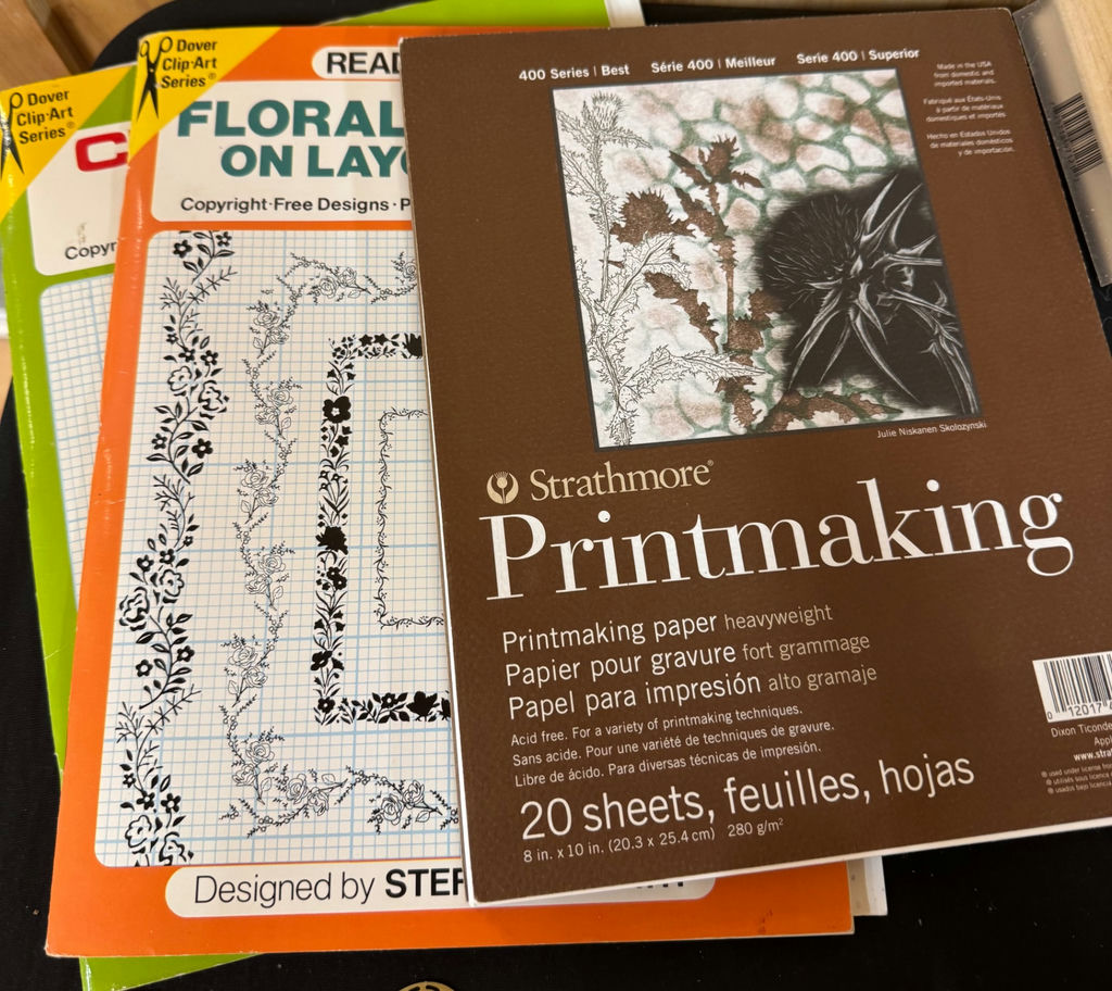 Premium Rubber Stamp & Printmaking Lot - image 4 of 8