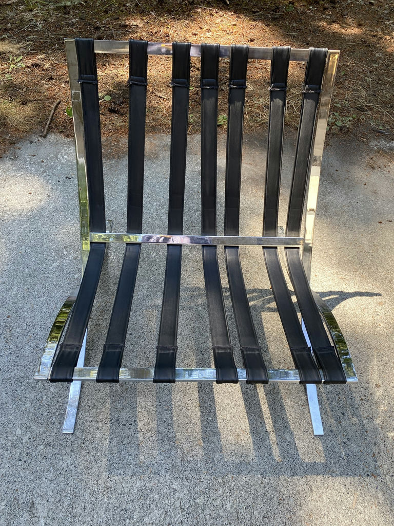 MCM 'Barcelona' Lounge Chair - image 4 of 4