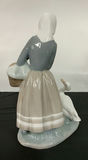 Lladro Girl With Goose w/original box - thumbnail 3 of 6