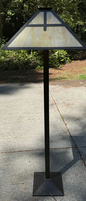 Mission Style Floor Lamp - Image 1 of 5