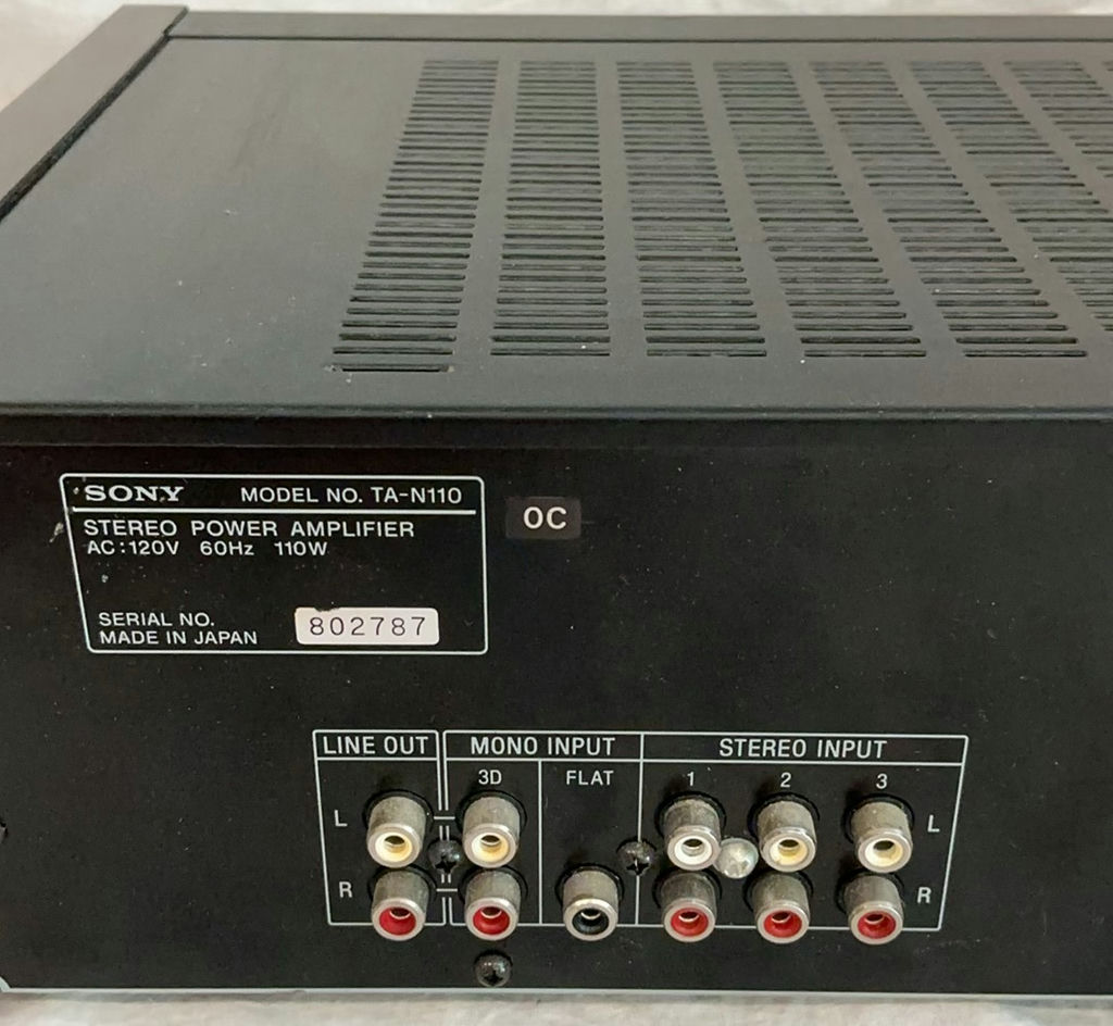 Sony Power Amplifier - image 3 of 4
