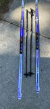 4 Snow Mobile Helmets, 2 Pair of Snow Skis & Poles - thumbnail 2 of 10