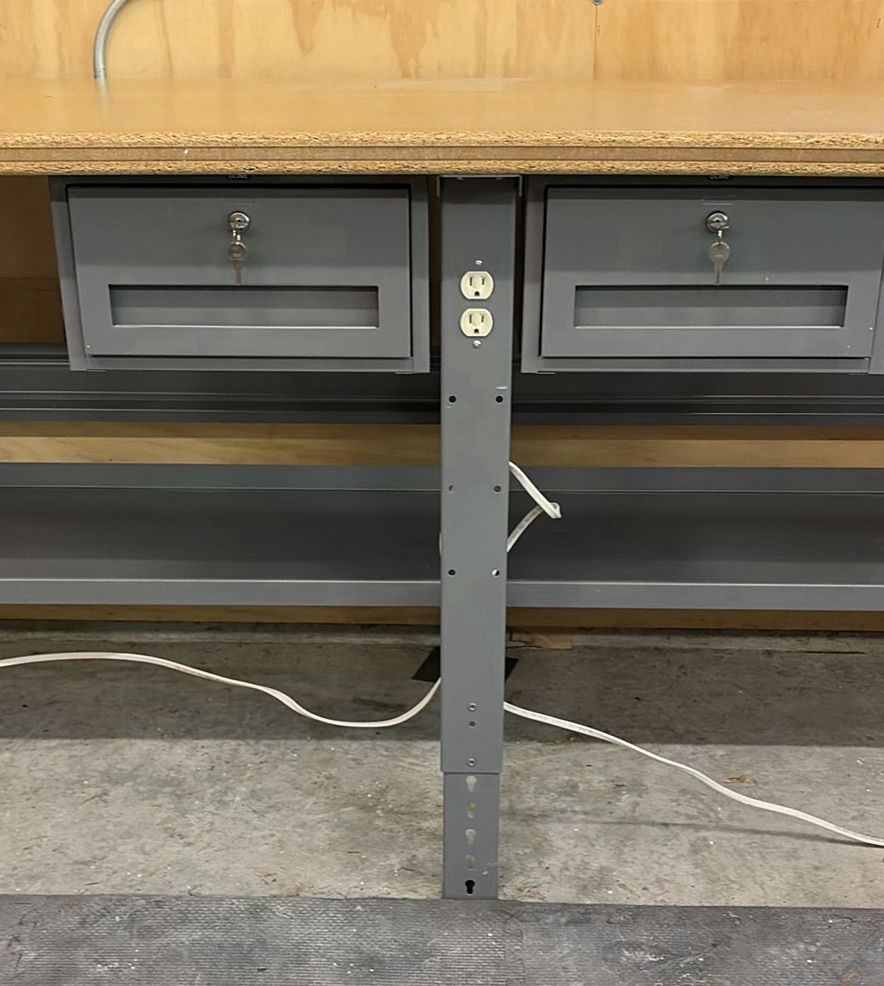 Uline Work Bench With Keys - image 3 of 11