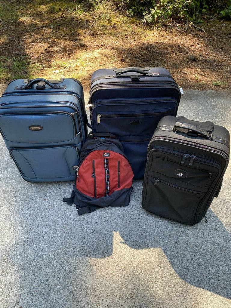 Suitcases and Backpack - image 1 of 11