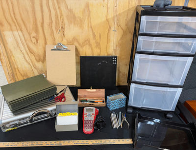 Office Lot with Label Maker  - Image 1 of 11