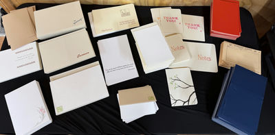 Large Artisan Stationery Supply Lot - Image 1 of 6