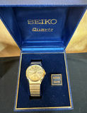 Collection of vintage Seiko, Hamilton, and Bulova watches - thumbnail 1 of 8