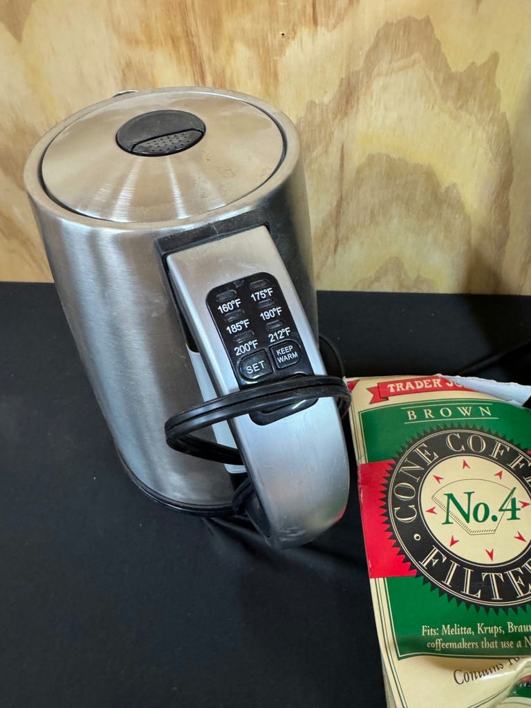 Kettle, Coffee Maker, Filters, and Mug Warmer - image 2 of 5