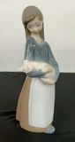 Lladro Girl With Pig, with Original Box - thumbnail 4 of 6
