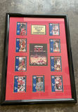 Framed Basketball Cards, Chicago Bulls Champions, Michael Jordan - thumbnail 1 of 6