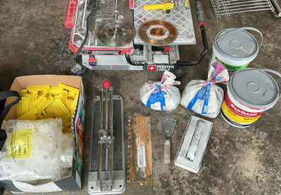 Porter Cable Tile Saw, Accessories - Image 1 of 6