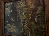 Framed landscape painting - thumbnail 2 of 2