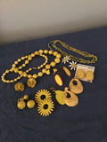 Assorted yellow jewelry collection - thumbnail 1 of 2