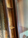 Antique wooden dresser with glass top - thumbnail 3 of 4