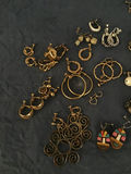 A collection of Vintage earrings with screw backs - thumbnail 2 of 3