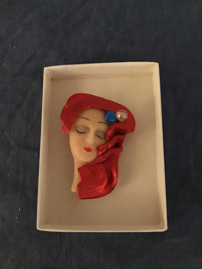 Vintage art deco brooch - image 1 of 2