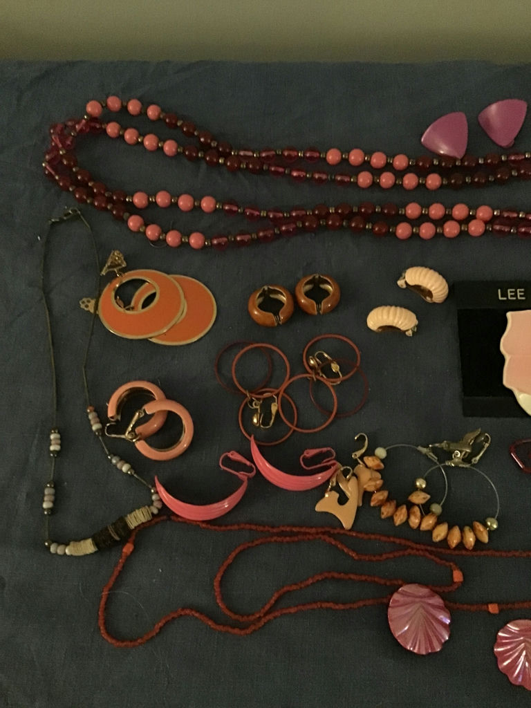 Pink and Red Costume Jewelry Collection - image 2 of 3
