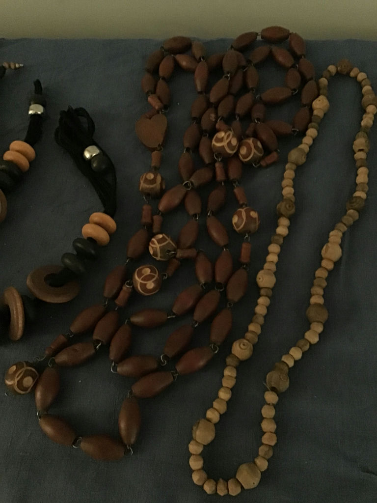 Assorted wooden bead necklaces - image 3 of 3