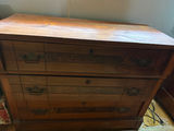 Vintage wooden chest of drawers - thumbnail 2 of 4