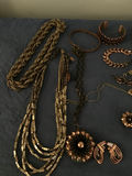 Assorted copper-toned jewelry collection - thumbnail 2 of 3