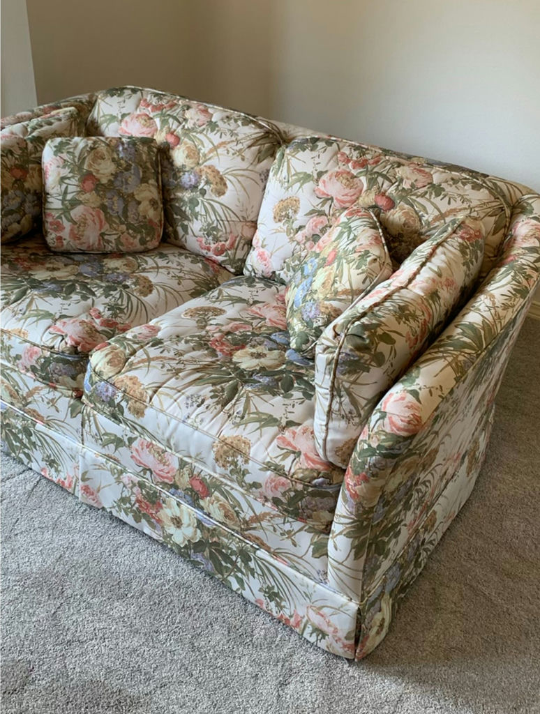 Flexsteel Floral Fabric Loveseat - image 2 of 5
