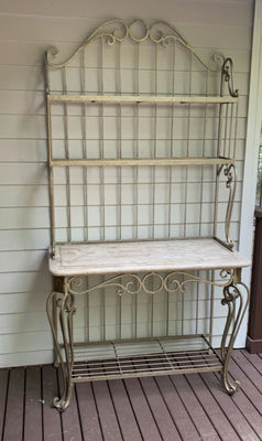 Metal Planting Table Or Hutch - Image 1 of 5