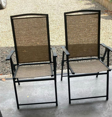 2 Folding Patio Chairs. - Image 1 of 7