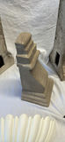 Assorted decorative home items: candlesticks, pedestals, brackets, and shell decor - thumbnail 6 of 9