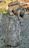 Chainsaw Weathered Bears Yard Art - thumbnail 4 of 8
