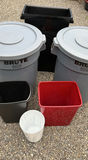 Assorted Trash Cans and Bins - thumbnail 1 of 5