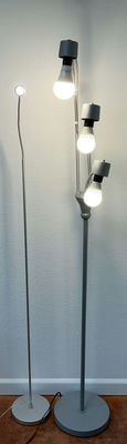 Pair Of Plastic And Metal Stand Lights - Image 1 of 4