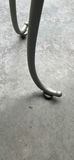 Glass Top metal Pedestal plant stands - thumbnail 4 of 4