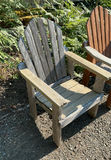 Weathered Adirondack Wood Chairs - thumbnail 4 of 5