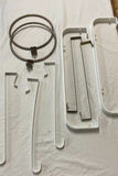 Assorted metal hardware parts and brackets - thumbnail 2 of 5