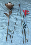 Collection Of Weathered Metal Yard Art - thumbnail 7 of 8