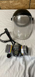 Knee pads, elbow pads, respirator, face shield, goggles, and earplugs PPE set - thumbnail 2 of 9